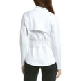 thumbnail image 2 of IBKUL womens  Solid Zip Jacket, s, White, 2 of 3