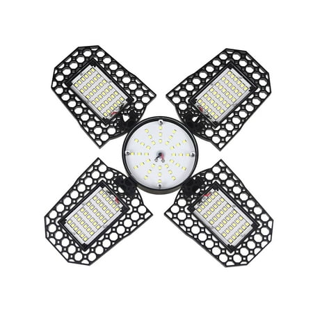 

E27 Deformable 180 LED Garage Light 100W Indoor Light Garage Workshop Warehouses Industrial Lamp (Cold White)