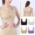 thumbnail image 3 of WOMENS COMFORT BRA Comfy Shapewear Sports Stretch Crop Vest Support Top N9S5, 3 of 7