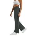 thumbnail image 5 of Gkeoshab Yoga Pants Women's Solid Color Loose Fit Yoga Pants - Casual & Comfortable Workout Trousers Grey XXL, 5 of 9
