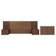 thumbnail image 2 of Recamara King Size Kessa Muebles 4 Piezas Nogal, 2 of 12