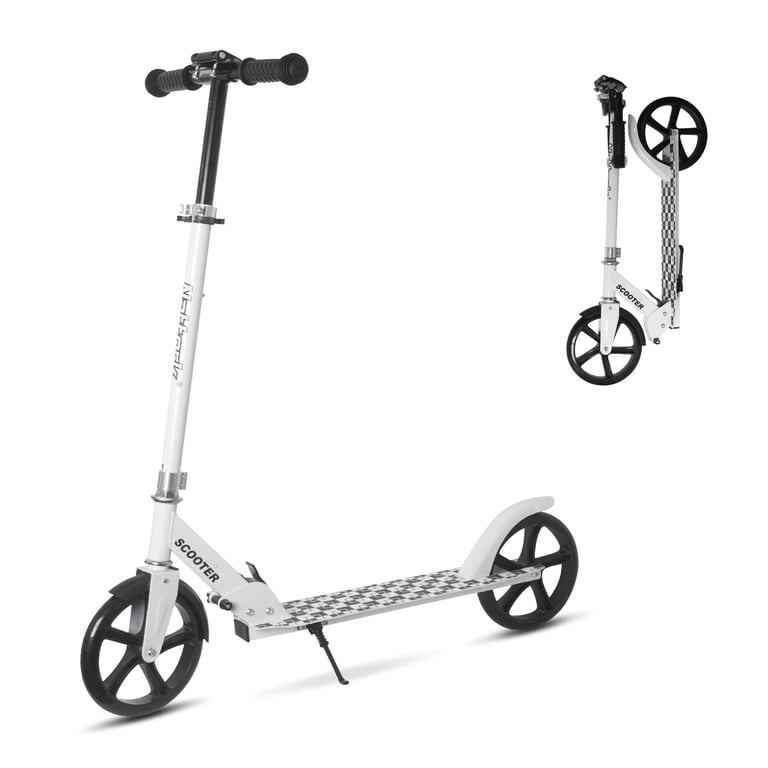 Nattork Scooter for Kids 8-12, Teens and Adults-Adjustable Height