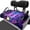 Purple Butterfly, variant on Uorisanigo Golf Cart Seat Blanket Covers, Anti-Slip American Firefighter Flag Seat Towel with 4 Front Pockets Universal Golf Cart Seat Cushion Covers for EZGO TXT RXV/Club Car DS Precedent