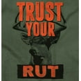 thumbnail image 2 of Hunters Trust Your Rut Deer Buck Unisex Plus Size Sweatshirt Brisco Brands 4X, 2 of 6