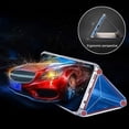 thumbnail image 2 of Case Compatible / Replacement For Samsung Galaxy S7 Case Mirror Cover Case Flip Protective Case Clear View Bag Cell Phone Case Cover Metallic Woman Scarf With Ultra Cell Phone Case (Blue), 2 of 4