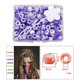 thumbnail image 3 of 210Pcs Color Dreadlock Beads Puños Anillos de para el Púrpura Yuyangstore Cuentas de rastas, 3 of 8