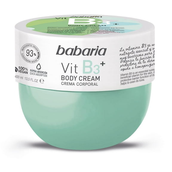 Babaria Vitamin B3 Body lotion for Normal to Dry Skin 13.5 fl oz