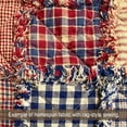 thumbnail image 4 of American Heritage 5 Red, Blue Plaid Homespun Cotton Fabric - Sold by the Yard - JCS Fabric, 4 of 5