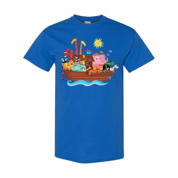 Inktastic Animal Ark Bible Story Christian T-Shirt