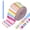Style 4, variant on 40PCS Jelly Roll Fabric Strips ,2.56 x 39.37 Inch Precut Soft Cotton Quilting Fabric Strips for Quilting Supplies Crafting SewingPurse Making Cottagecore