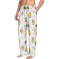 thumbnail image 6 of Naloa Gnome With Sunflower Pajama Pants Men, PJ Bottoms, Sleep & Lounge Pants-Small, 6 of 6
