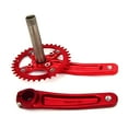 thumbnail image 4 of BUCKLOS Bike Crank Arm Set 104 BCD 32T 34T 36T 38T Mountain Bike 170mm Crankset, Aluminum Alloy MTB Crank Set Round Oval Narrow Wide Chainring Bottom Bracket Bolts, fit Shimano, FSA Gaint, 4 of 8