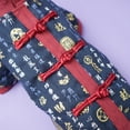 thumbnail image 4 of Ropa de perro ropa mascota brillante en color traje tang chino estilo año nuevo estilo múltiples estilos elegante pomeranian maltés schnauzer oscuro azul l seitruly PT000712-14, 4 of 7