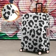 thumbnail image 2 of White and Black Of Leopard Print Luggage Cover Fashion Suitcase Cover Baggage Covers Fit 25-28 Inch Luggage (Go Travel), 2 of 2