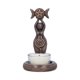 thumbnail image 1 of Adorno artesanal de resina de aromaterapia con candelabro de estatua, vela no incluida ZefeiWu 9024735320197, 1 of 1