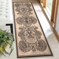 thumbnail image 5 of 2x6 FT Kitchen Runner Rugs Non Skid Washable, Faux Wool Rug Runners for Hallways Bathroom Carpet Runner, Soft Indoor Modern Floor Rug for Entryway Laundry Room, 5 of 11