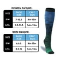 thumbnail image 5 of Athletic Compression Socks Gradient Color for Men Women Workout,Nurse,Running,Travel 3 Pairs, 5 of 6