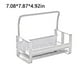thumbnail image 5 of Inteprter Estante para fregadero de cocina, lavabo, esponja, paño de cocina, soporte de almacenamiento para drenaje, organizador, cuenco, Almacenamiento y organización del hogar Plata 17cm, 5 of 6