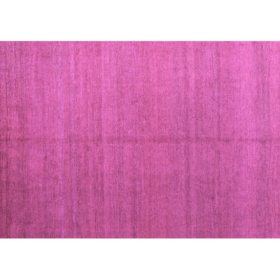 Ahgly Company Indoor Rectangle Abstract Purple Modern Area Rugs, 8' x 10'