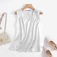 thumbnail image 3 of ZANZEA Women Sleeveless Satin Silk Tank Tops Summer Camisole V Neck Basic Blouse, 3 of 6