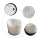 thumbnail image 3 of Luces de té sin llama que funcionan con pilas: vela votiva eléctrica parpadeante LED, paquete de 12 realistas y brillantes para celebraciones festivas y de temporada y regalos navideños Lámpara larga, 3 of 6