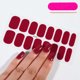 thumbnail image 4 of Pegatinas de Uñas de Gel UV de Color sólido de 16 puntas, tiras de uñas de Gel semicurado de larga duración, pegatina deslizante de cubierta completa, calcomanías de parche de manicura, 4 of 7