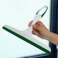 thumbnail image 6 of All-Purpose Shower Squeegee for Cleaning Bathroom Glass Doors Car Window Mirrors and Tile Wall, Handheld Glass Water Wiper Cleaner Removal Scraper Tool (2pcs,Green), 6 of 6