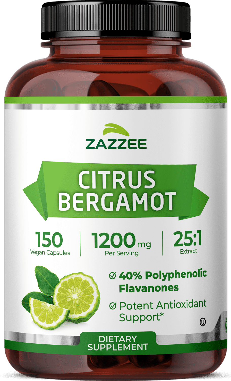 Zazzee Naturals Mullein 10:1 Extract 3000 mg Capsules for Lung
