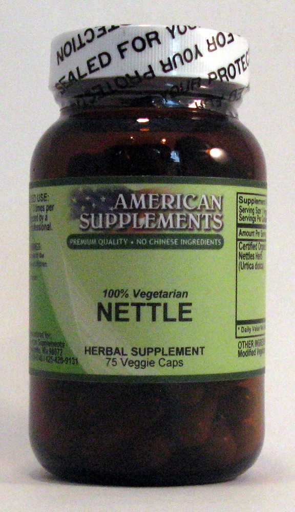 Nettles American Supplements 75 VCaps