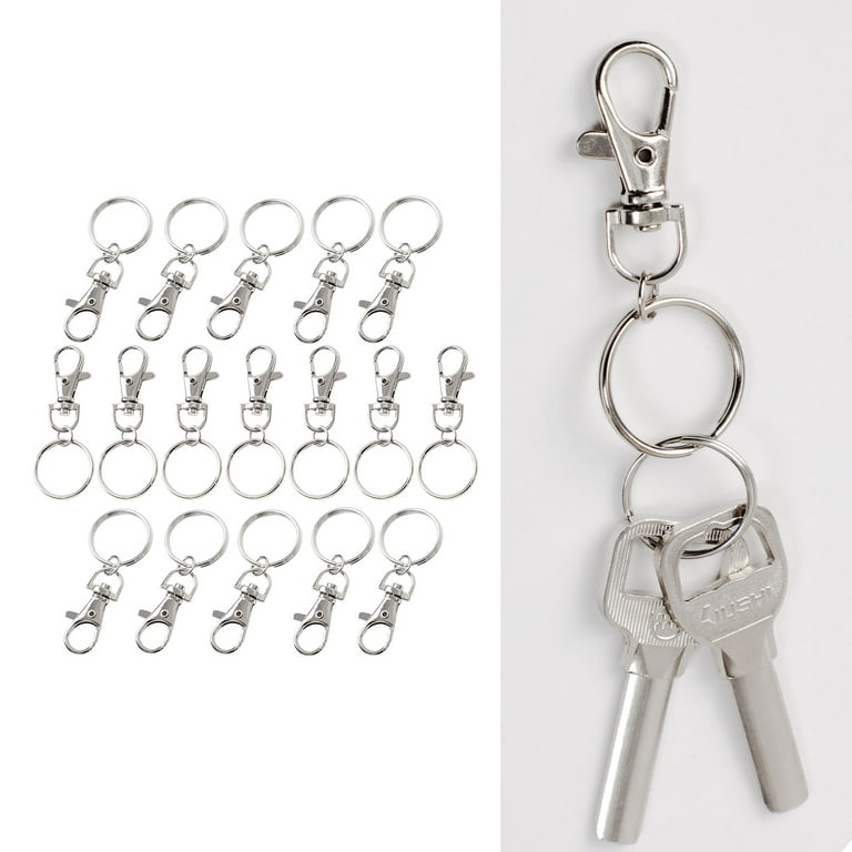 20 Pack Swivel Clips Trigger Snap Hook Lobster Clasps Lanyard Keychain  Hardware Classic PS 