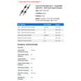 thumbnail image 2 of Front CV Axle Shaft Set 2 - Compatible with 2014 - 2016 Ford Transit Connect 2015, 2 of 2