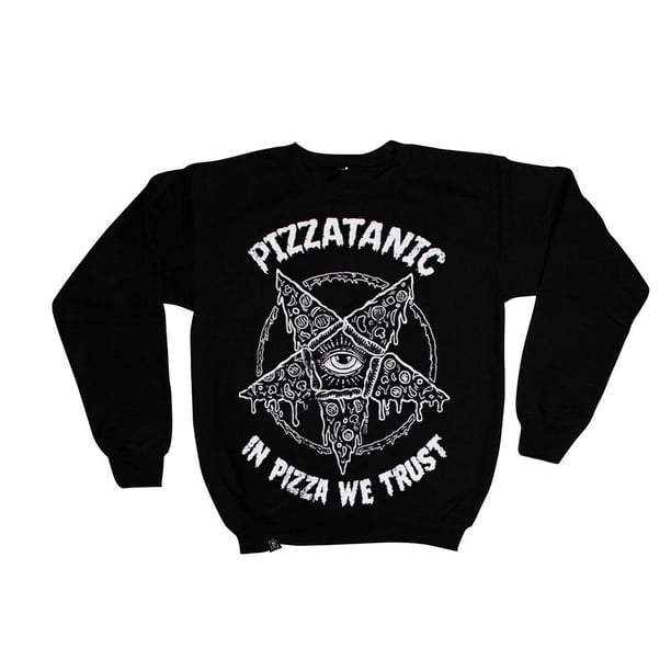 Sudadera Cuello Redondo Kingmonster Pizzatanic Kingmonster Estampado