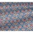 thumbnail image 5 of oneOone Cotton Jersey Medium Blue Fabric Ikat Sewing Craft Projects Fabric Prints By Yard 58 Inch Wide, 5 of 6