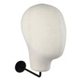 thumbnail image 2 of lionlar Canvas Block Mannequin Head for Display Styling Wig Styling Hair Extension DIY, 2 of 5