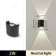 thumbnail image 3 of Lámpara de pared LED impermeable IP66 Iluminación Jardín AC85-265V Luminaria nórdica moderna Lámparas de pared para interiores Sala de estar Porche Exterior, 3 of 5