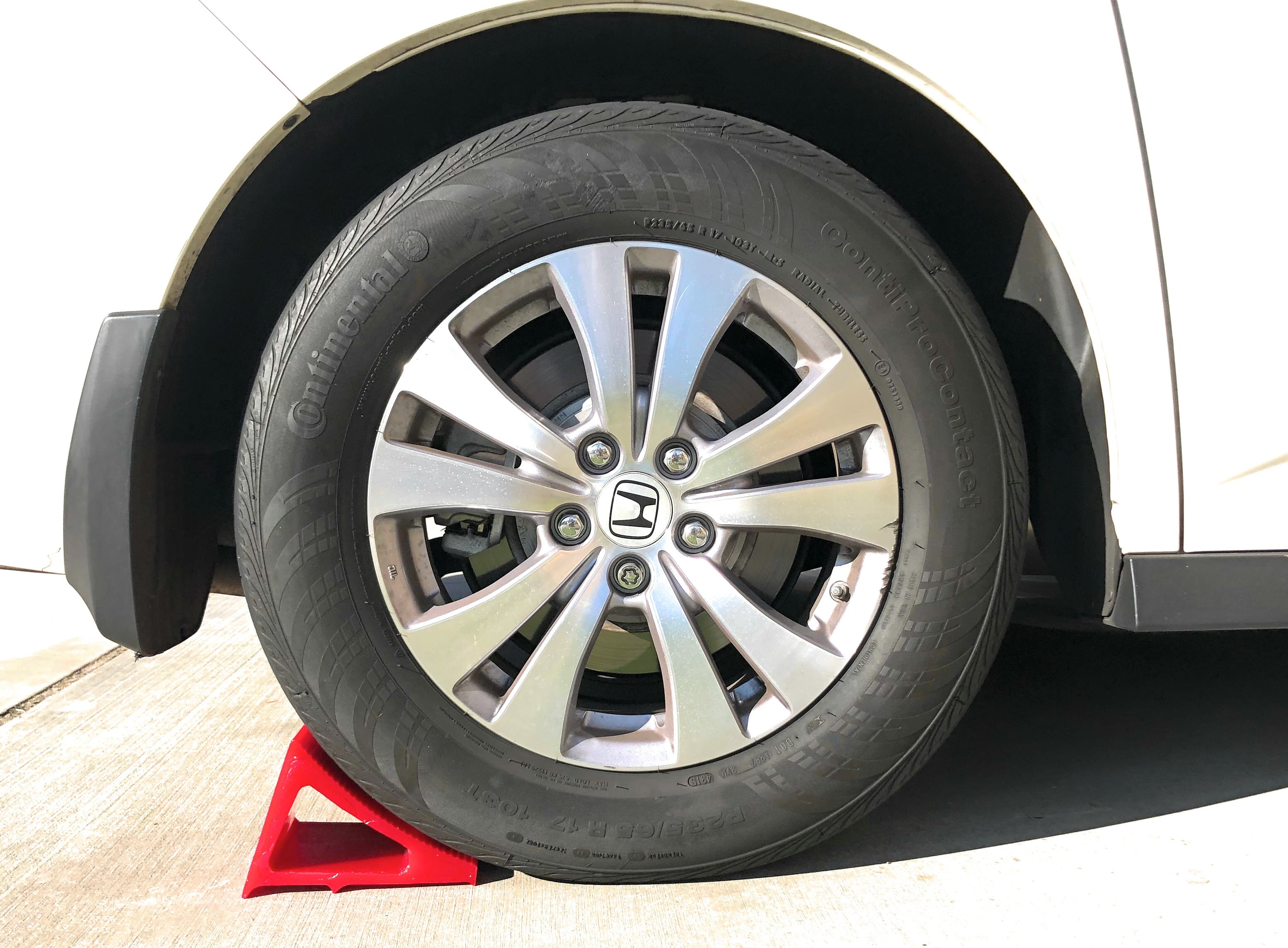 2 Pack Black Weatherproof 5 Year Warranty Motorcycle /& Car Truck Elasco Products RV Wheel Chock Camper Accessories Outdoor Grade Trailer Polyurethane Better Than Rubber or Plastic