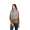 Grey, variant on Saol Aran Leaf Scarf- Natural