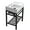 Black, variant on Nameeks Scarabeo 5114-CON2-BLK-Three Hole Teorema 2 23-5/8" Rectangular Ceramic Console