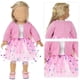 thumbnail image 4 of Juguetes de piscina, juguetes para bebés, juguetes para niños pequeños, ropa para muñecas de 12 a 18 pulgadas, conjuntos para muñecas de juguete, abrigo rojo, hilo, vestido, calcetines, diadema para m, 4 of 7