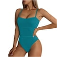 thumbnail image 1 of Traje de baño de una pieza con honda cómoda para mujer Traje de baño elegante Bikini OAVQHLG3B Store lin121212, 1 of 4