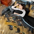 thumbnail image 4 of Castle Fairy Teens Mallard Duck Twin Bedding Sets,Jungle Animal Bedding Comforter Set, 4 of 8