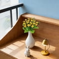 thumbnail image 5 of Artificial Butterfly Flower Bouquet Colorful Faux Stems for Garden Patio Home Wedding Vase Decor Photo Prop,Artificial 5-Branch Butterfly Flower Bouquet,Outdoor Decor for Garden, Wedding(Orange,), 5 of 9