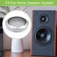 thumbnail image 3 of Unique Bargains 1 Pcs 2" Car Speaker Grills Cover Mesh Audio Subwoofer Protector Silver Tone Black, 3 of 8