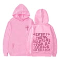 thumbnail image 5 of Sweat à Capuche Décontracté à Manches Longues et Col Rond Imprimé Lettre pour Filles Automne et Hiver, 5 of 5