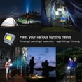 thumbnail image 3 of Luces De Seguridad Para Correr, Luces LED Recargables, Equipo Para Correr Para Acampar, Caminar, Correr, Aventuras Al Aire Libre,Orange, 3 of 5