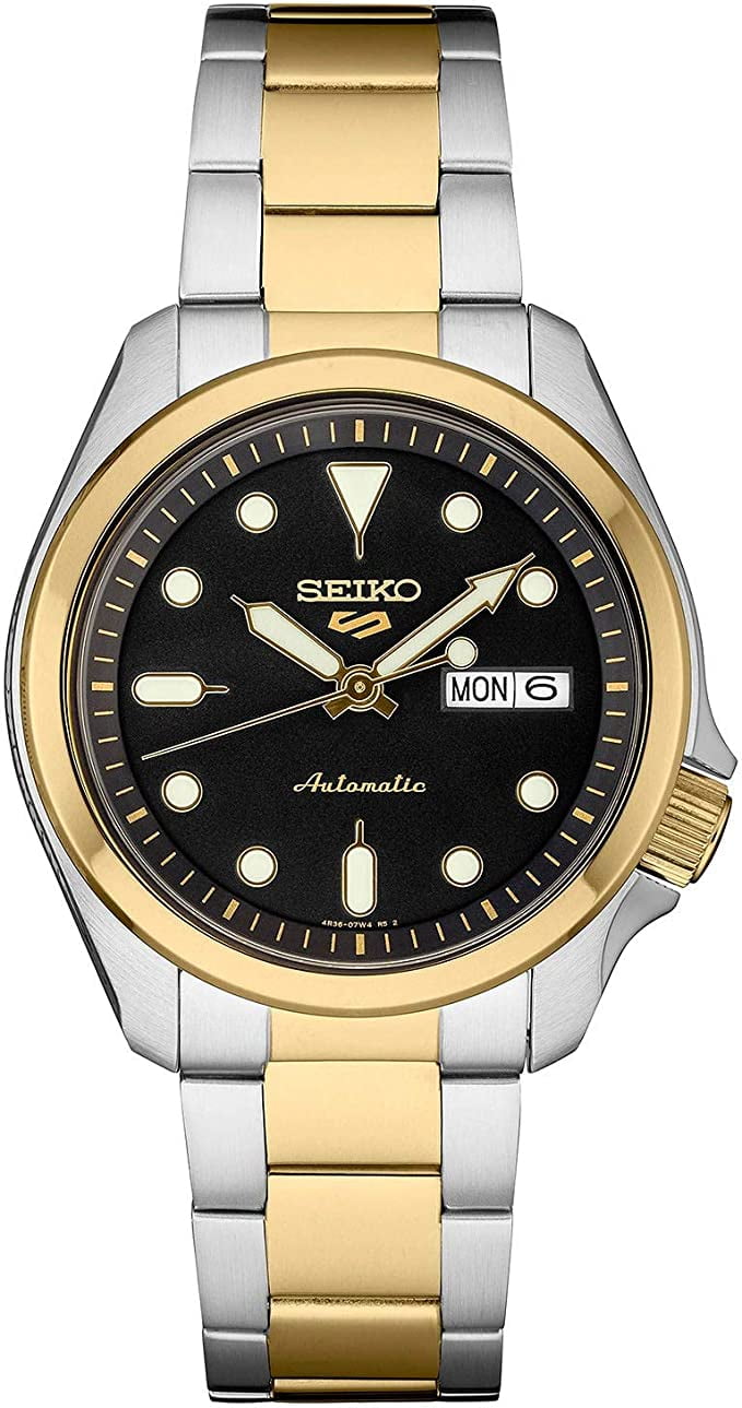 Seiko 5 Sports Mens Watch Two Tone Automatic Guyana Ubuy