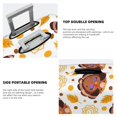 thumbnail image 5 of Easygdp Fall Turkey Double-Sided Printed Elastic Suitcase Protective Cover,Invisible Zipper, Business Trip Luggage Cases,Washable And Resistant To Falling -Large, 5 of 9