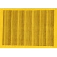 thumbnail image 1 of Ahgly Company Indoor Rectangle Abstract Yellow Modern Area Rugs, 2' x 3', 1 of 4