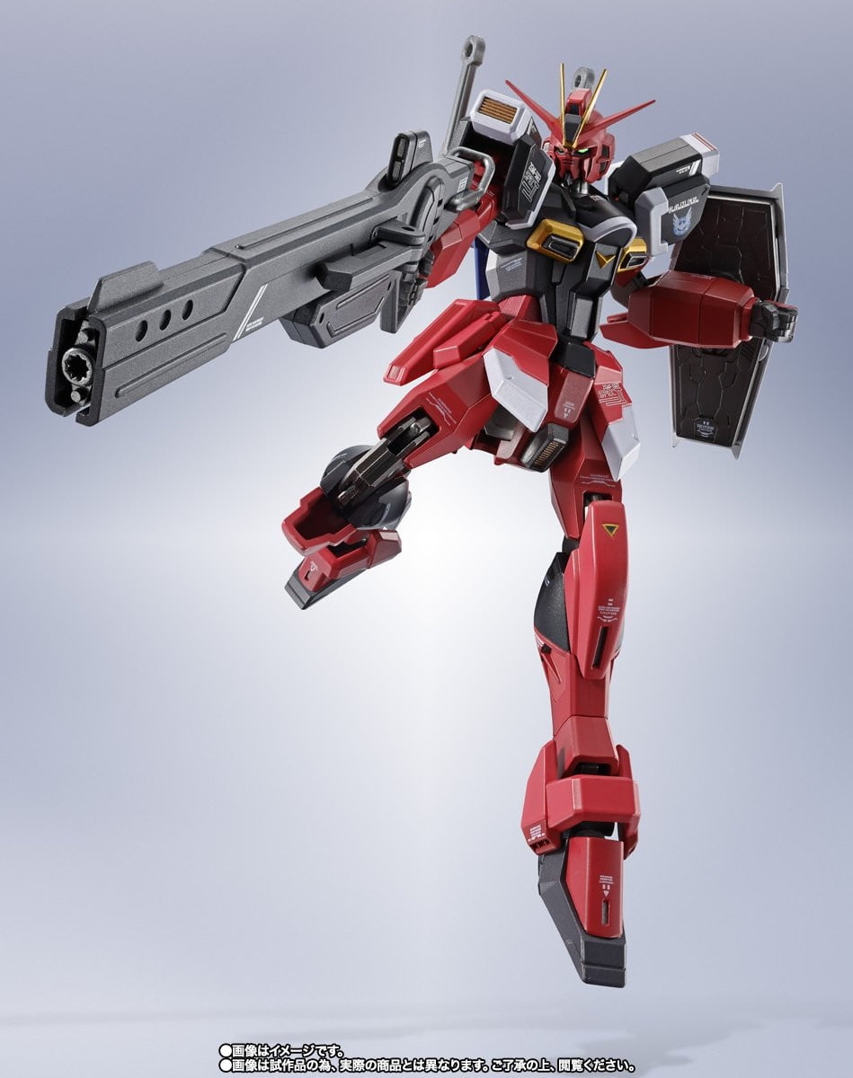 Bandai Tamashii Nations MS Gundam SEED Freedom: Sword Impulse Gundam Spec II (Side MS) Metal Robot Spirits Action Figure