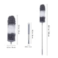thumbnail image 4 of Duster With Extension Pole Microfiber Dust Cleaner Flexible Duster Fan Cleaner Ceiling Cleaning Tool, 4 of 5